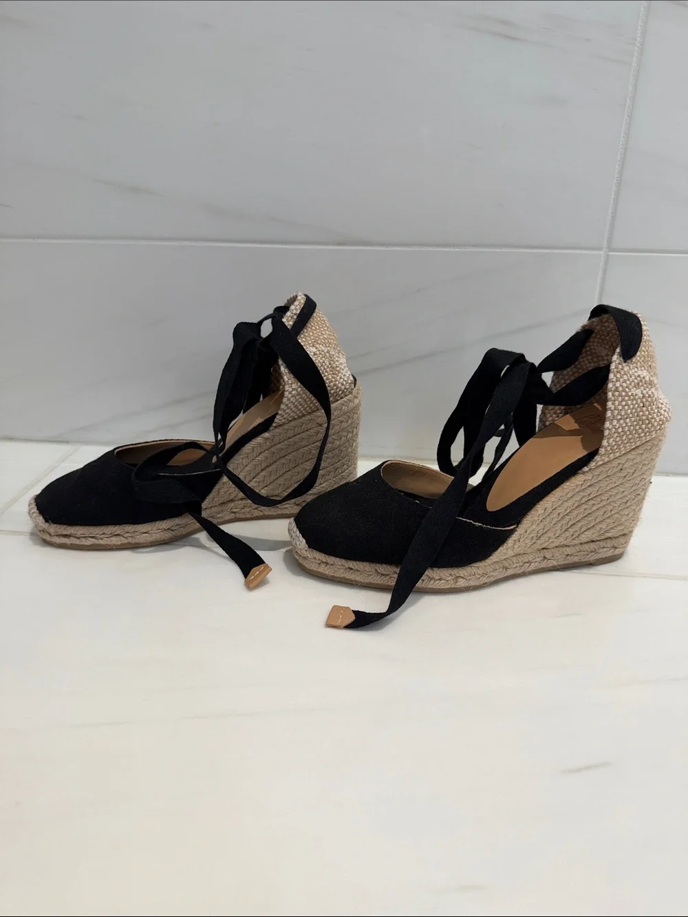 Castaner Carina 80 Canvas Wedge Espadrilles